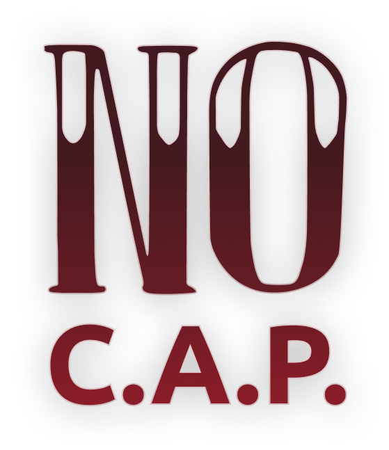 text saying no cap