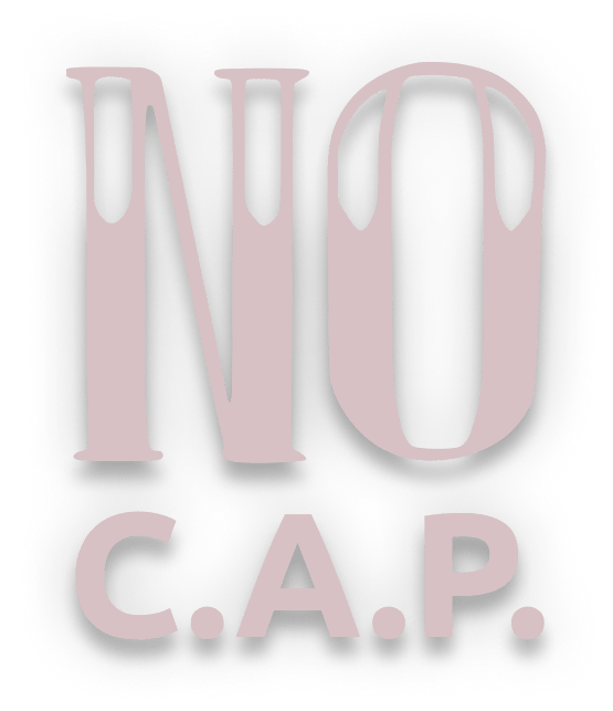 text saying no cap
